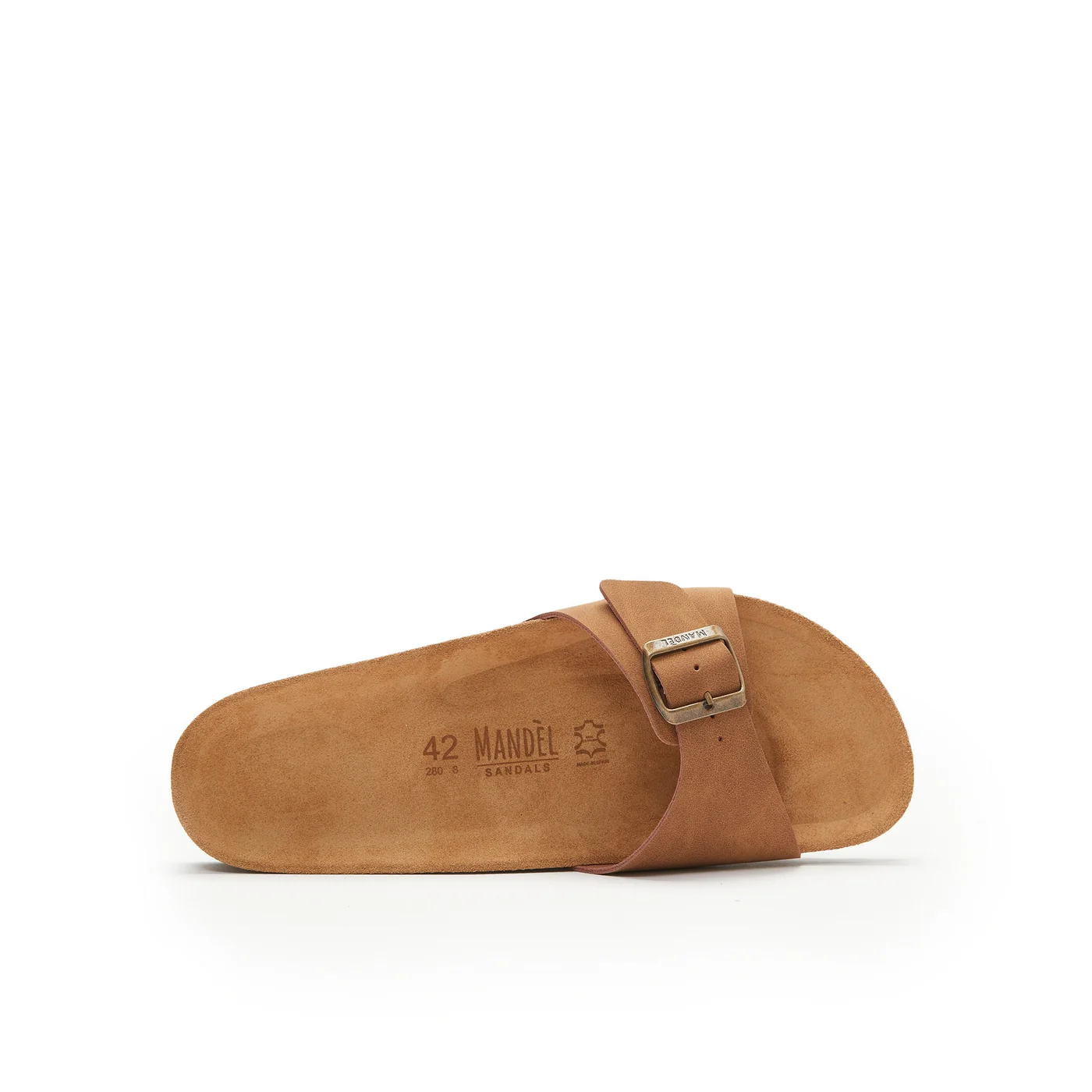 Sandales Agata Cognac Brown - Homme - Image 5