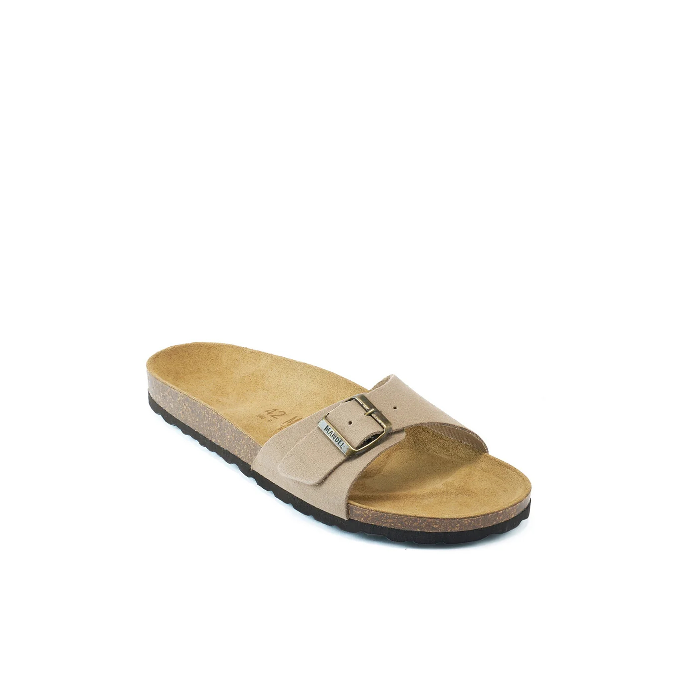 Mandel - Sandales Agata Suede Taupe - Homme - Image 2