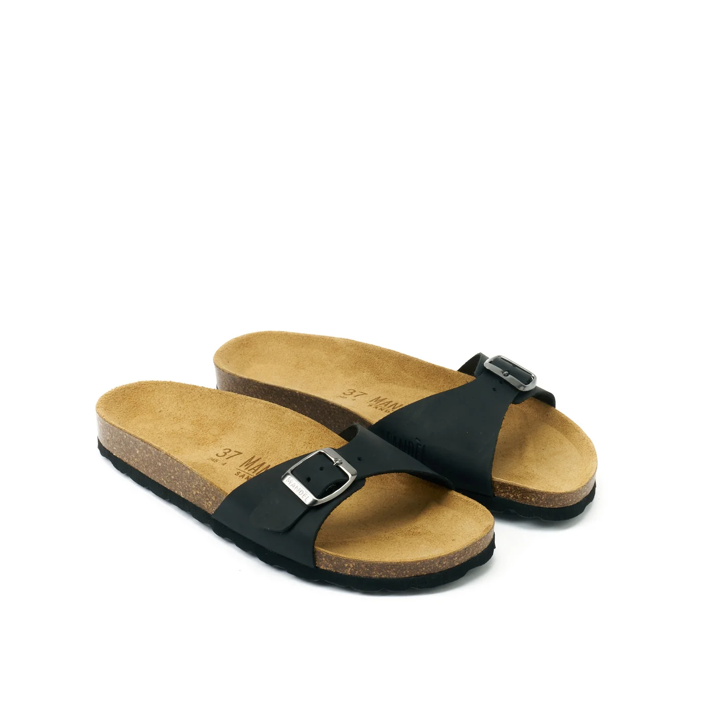Sabots Agata Oiled Leather Black - Femme - Image 4