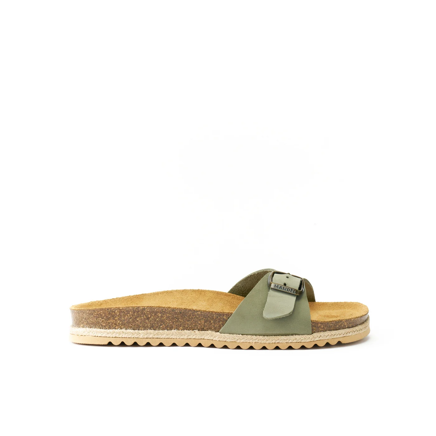 Sabots Agata Nubuck Olive Green - Femme - Image 2