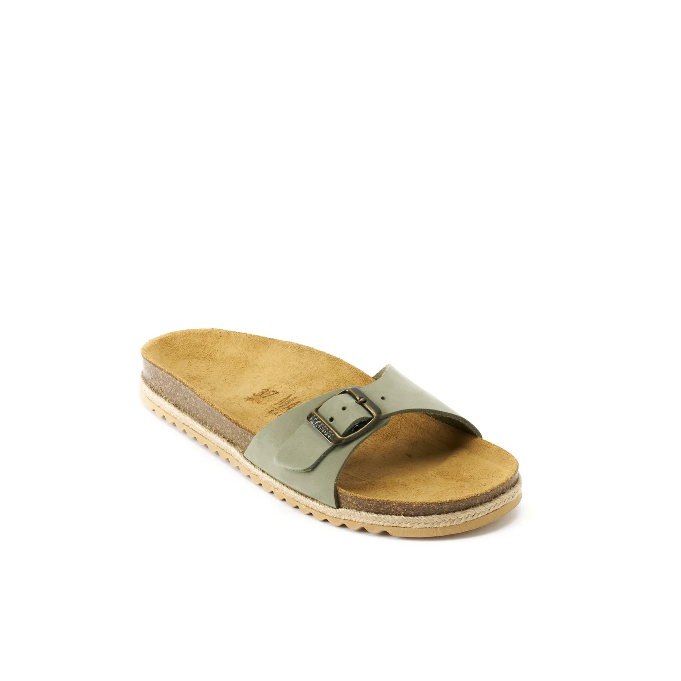 Sabots Agata Nubuck Olive Green - Femme - Image 3