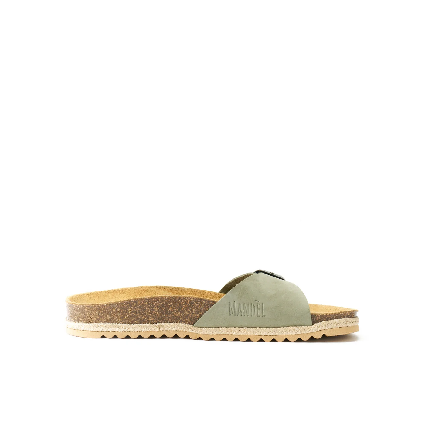 Sabots Agata Nubuck Olive Green - Femme - Image 5