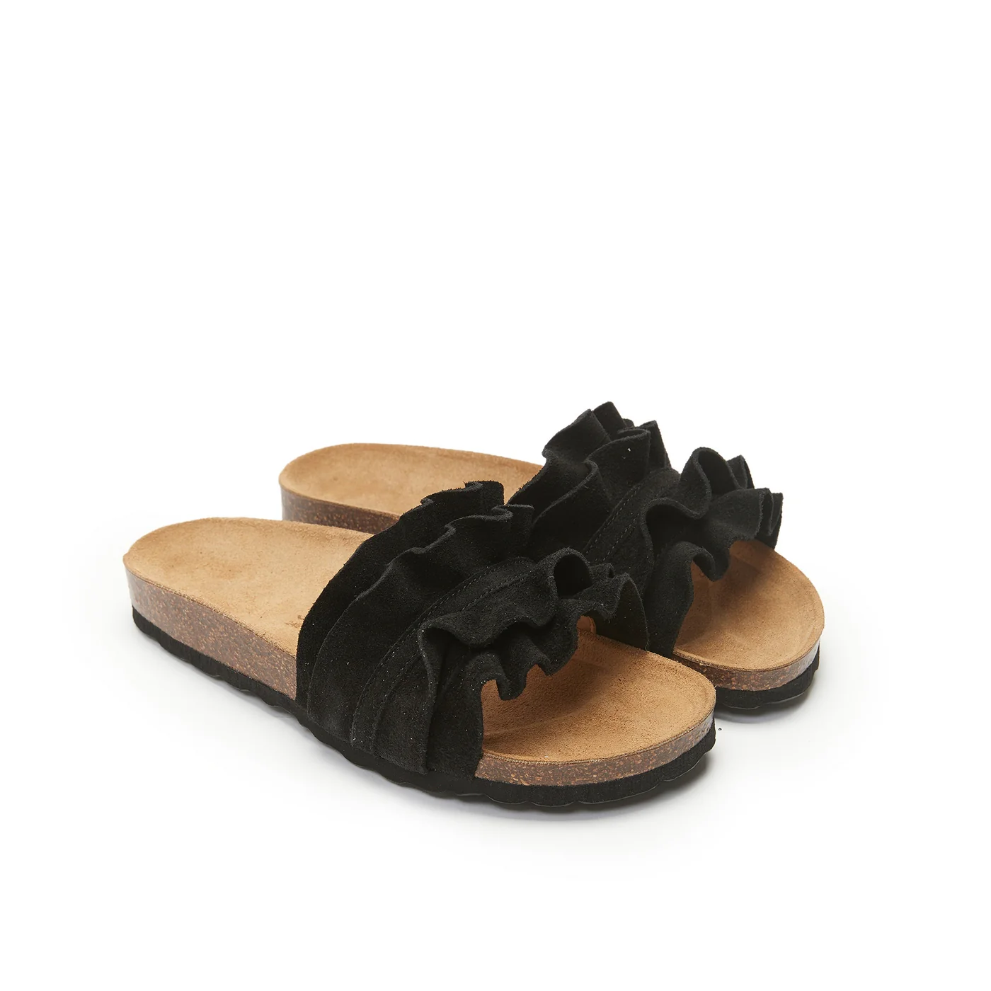 Sandales Sofia Suede Black - Femme - Image 3