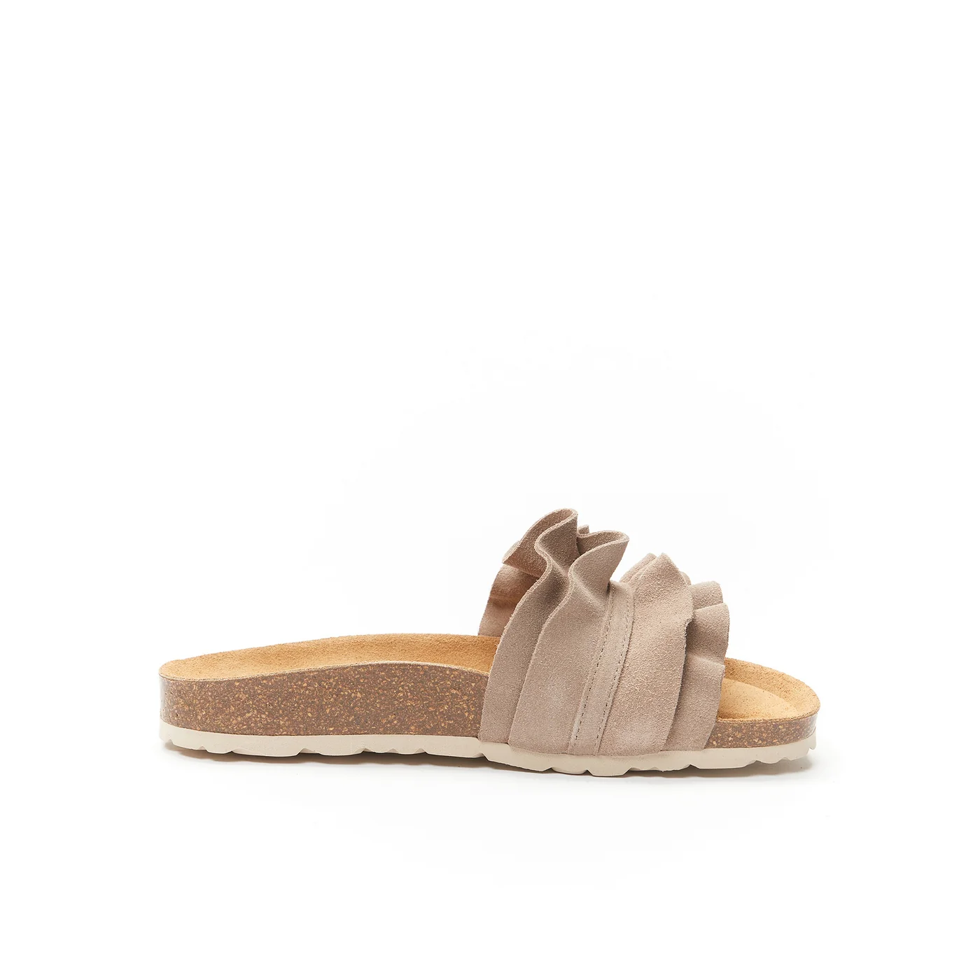 Sandales Sofia Suede Taupe - Femme - Image 4