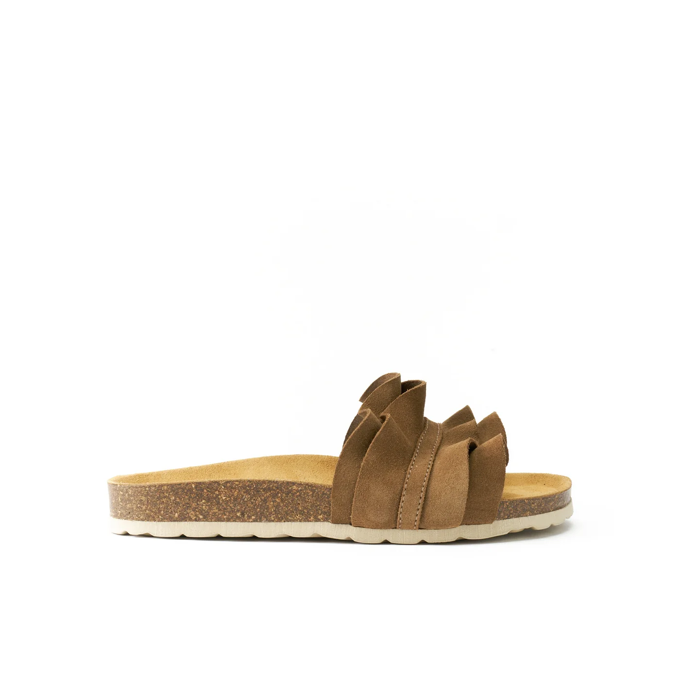 Sabots Sofia Suede Chocolate - Femme - Image 2