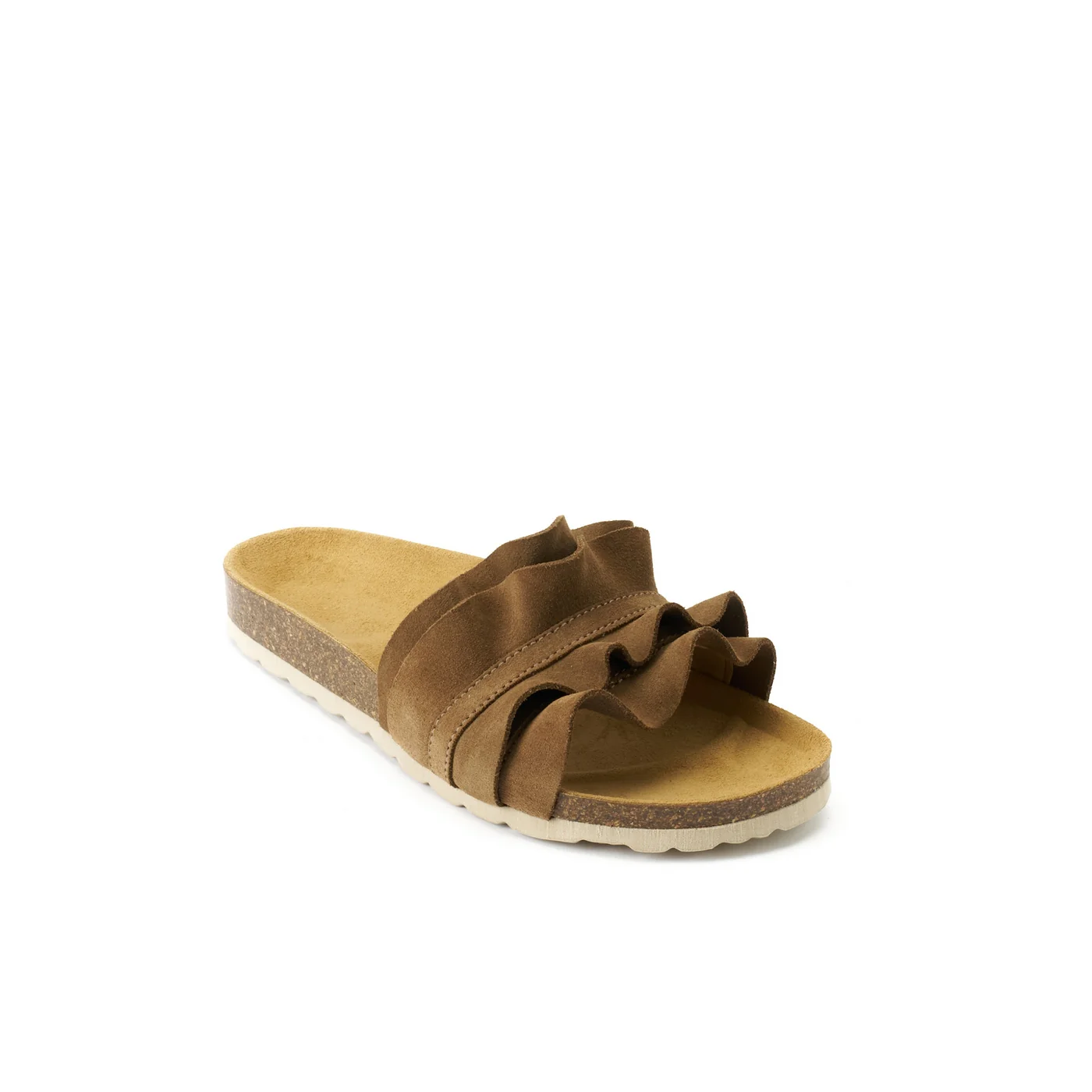 Sabots Sofia Suede Chocolate - Femme - Image 3