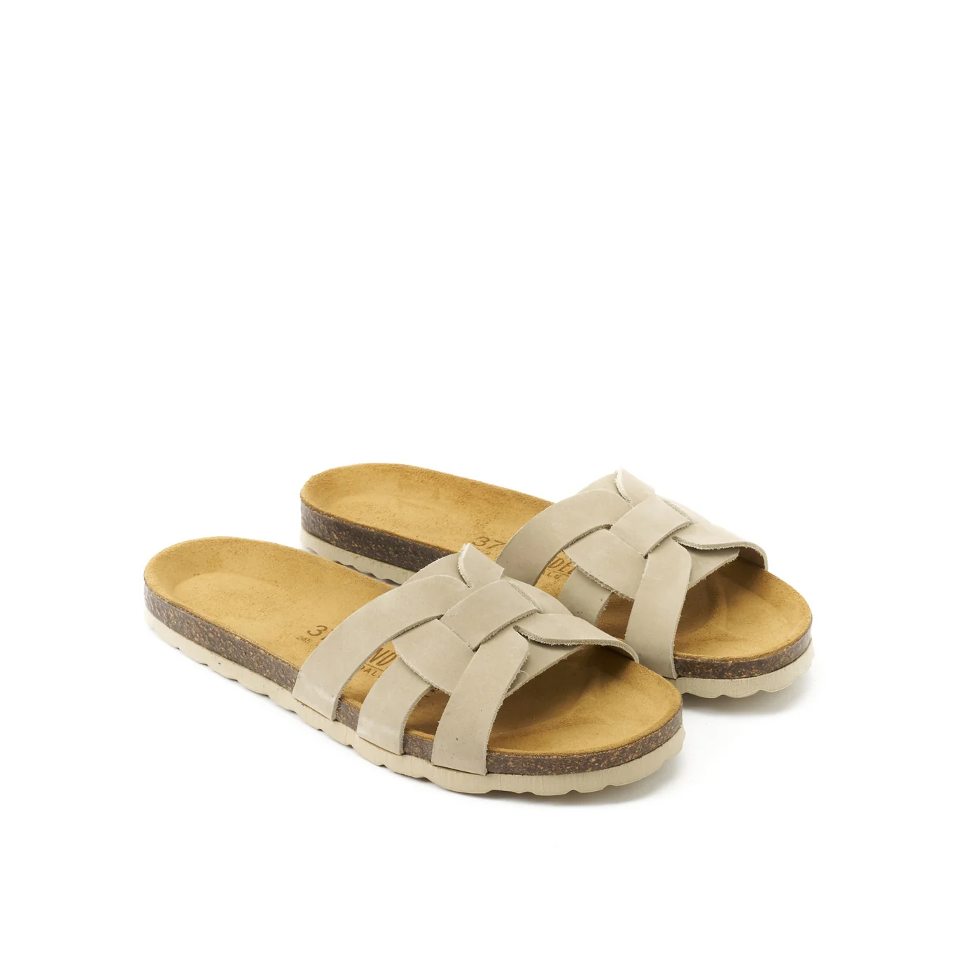 Sabots Clara Nubuck Sand Beige - Femme - Image 4