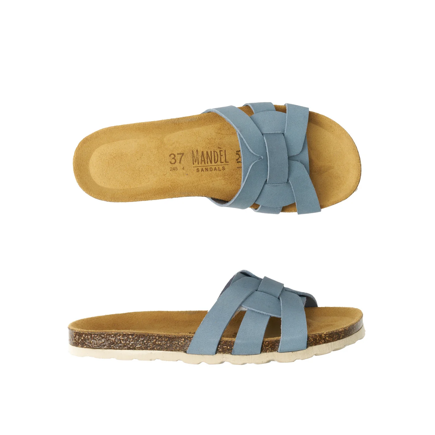 Sabots Clara Nubuck Ultramarine - Femme - Image 6