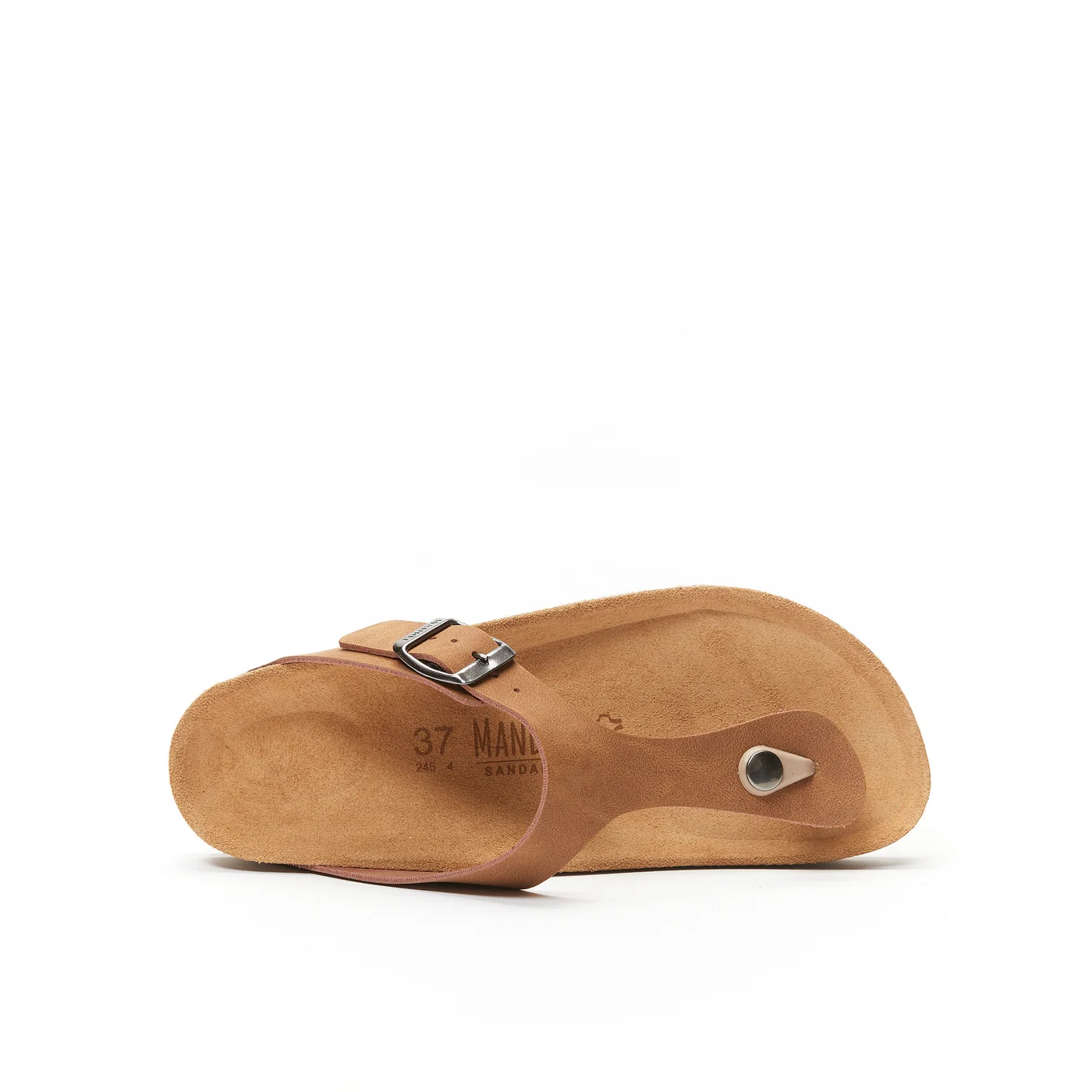 Tongs Blanca Cognac Brown - Femme - Image 5