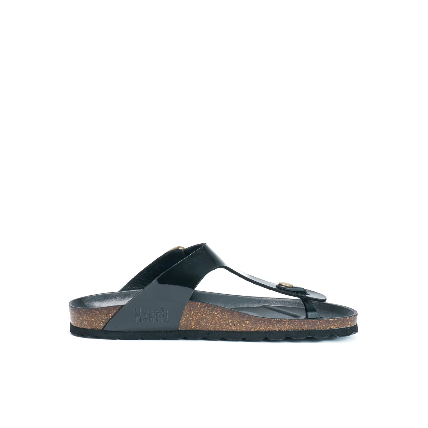 Tongs Blanca Big Buckle Black - Femme - Image 4