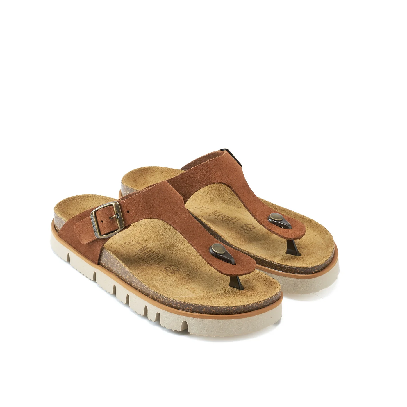 Tongs Blanca Suede Chestnuts - Femme - Image 3