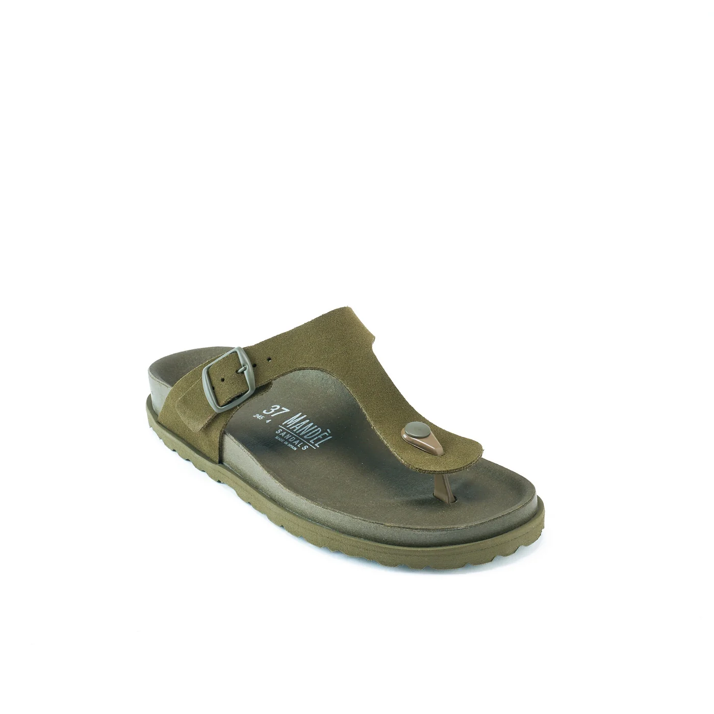 Tongs Gala Suede Moss Green - Femme - Image 2