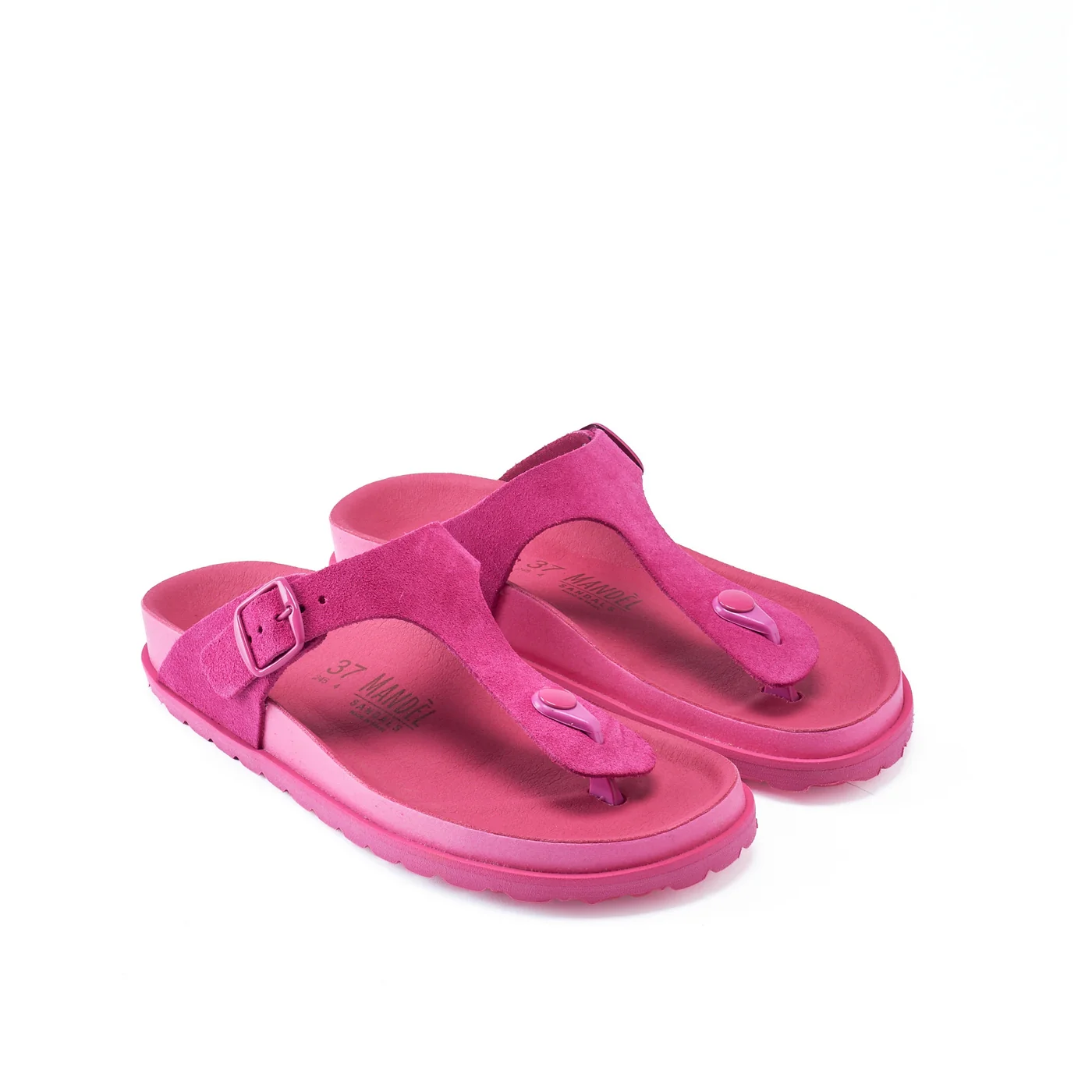 Tongs Gala Suede Fuchsia - Femme - Image 3