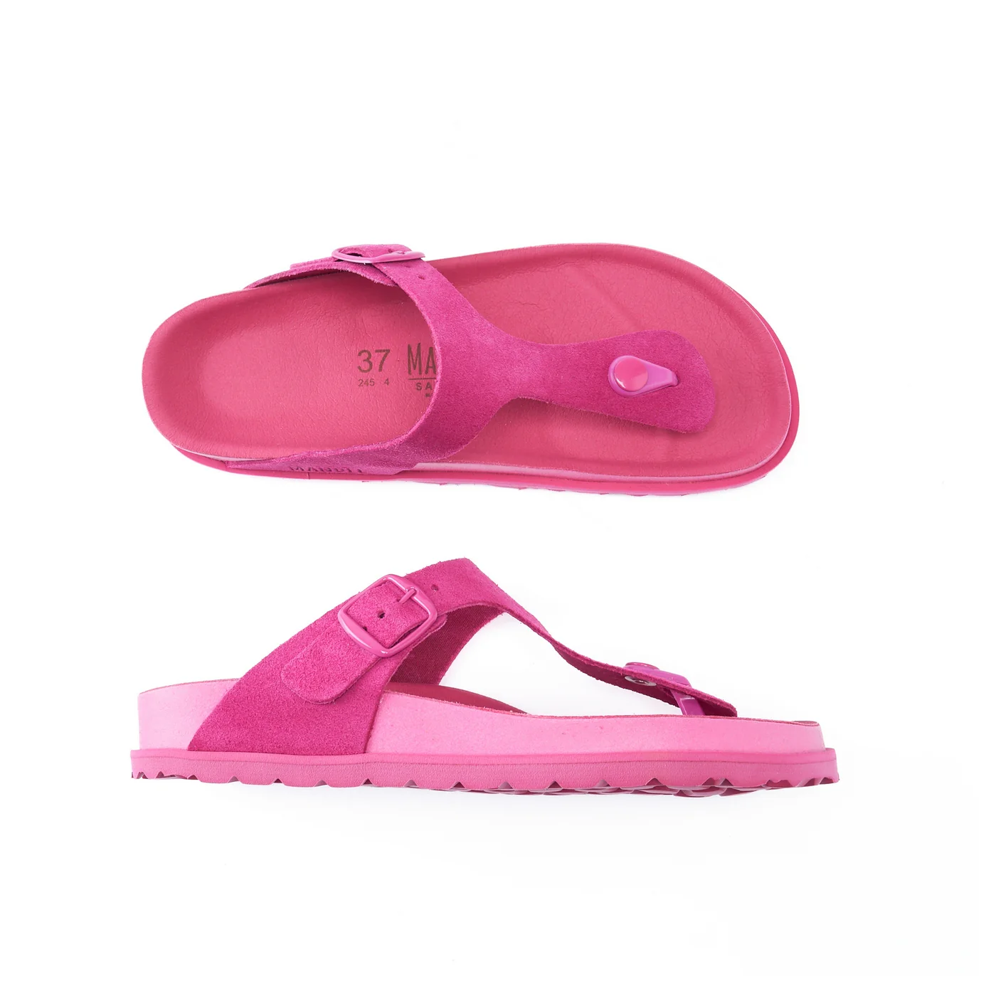 Tongs Gala Suede Fuchsia - Femme - Image 5