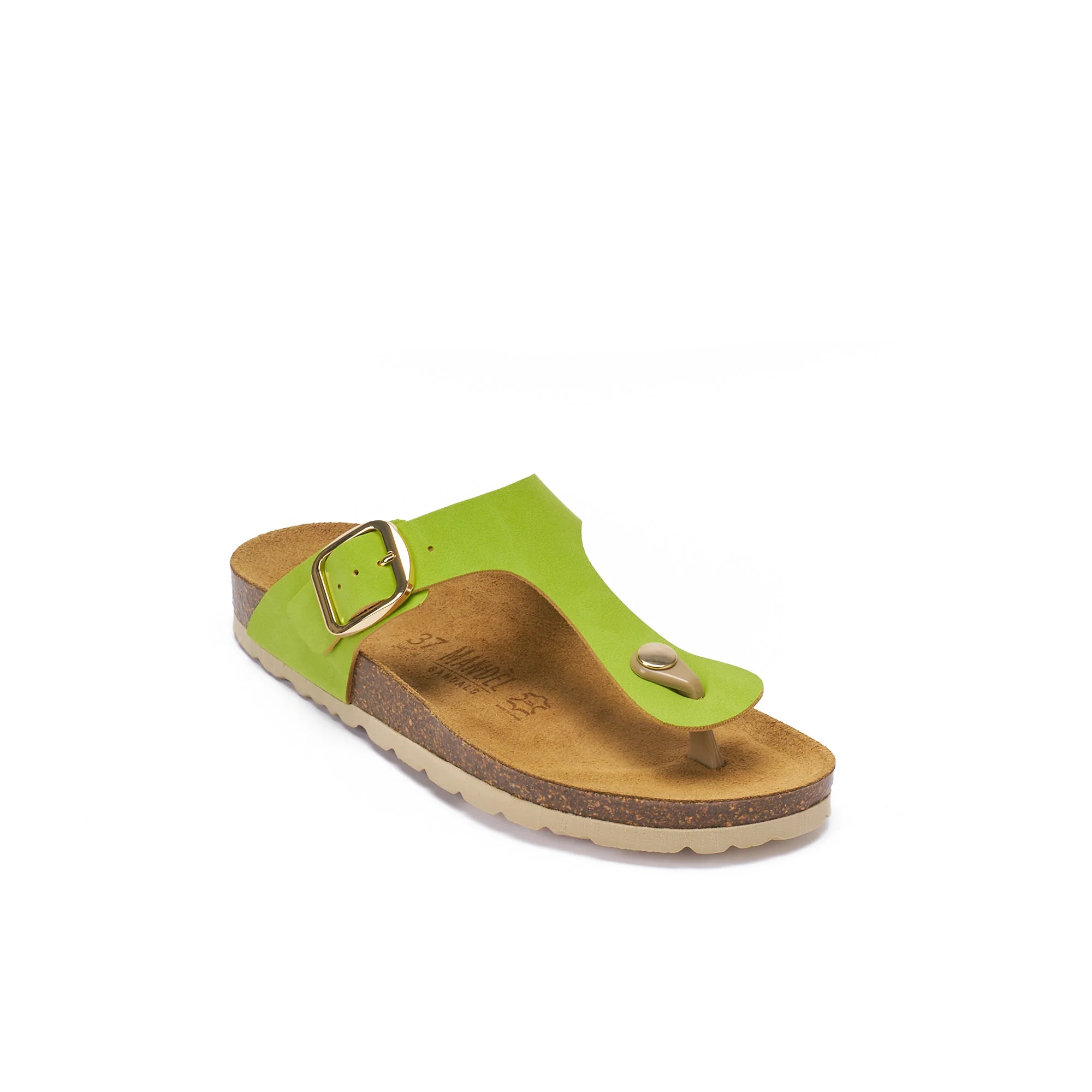 Tongs Blanca Big Buckle Lime Green - Femme - Image 5
