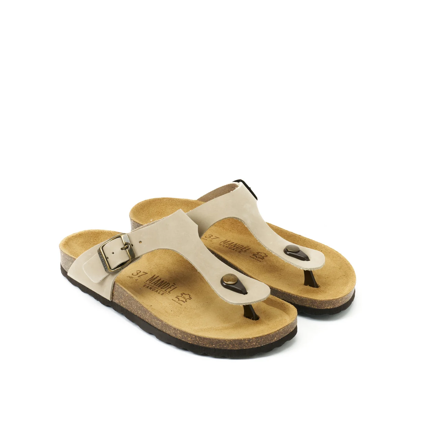 Sabots Blanca Nubuck Sand Beige - Femme - Image 4