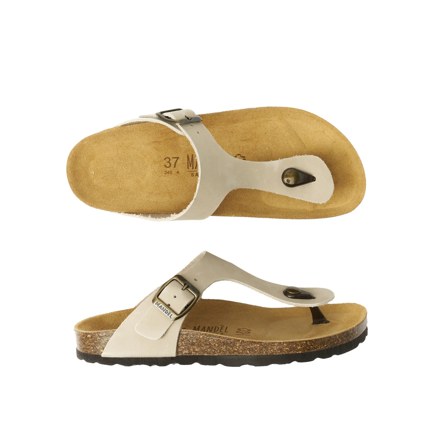 Sabots Blanca Nubuck Sand Beige - Femme - Image 6