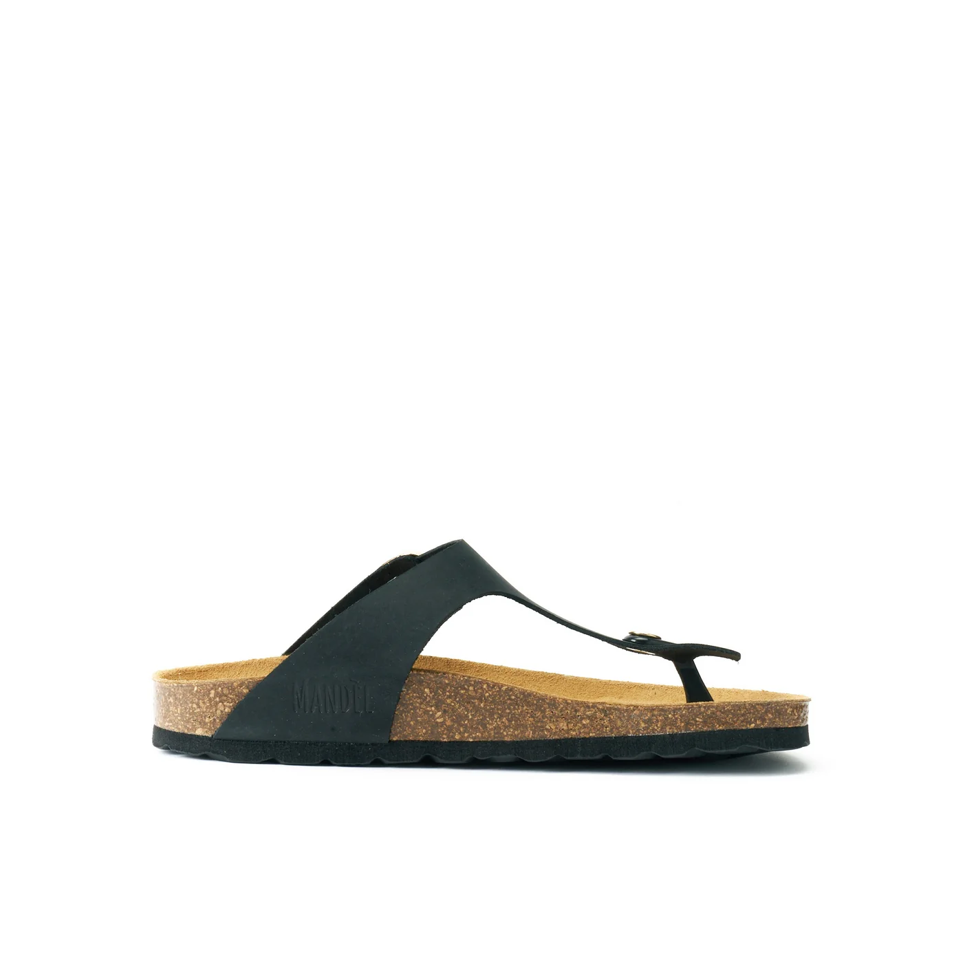 Sabots Blanca Big Buckle Oiled Leather Black - Femme - Image 5