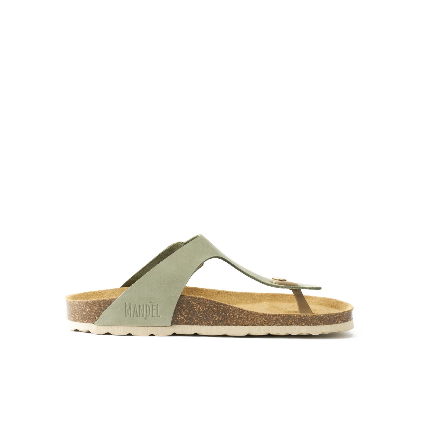 Sabots Blanca Big Buckle Nubuck Olive Green - Femme - Image 5