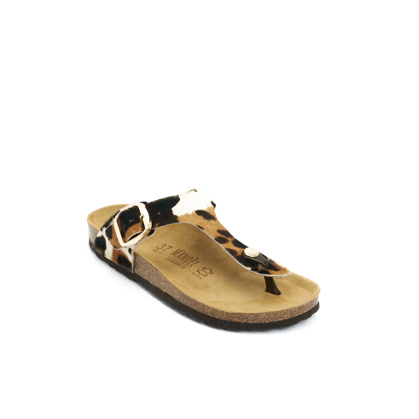 Sabots Blanca Big Buckle Cow - Femme - Image 3