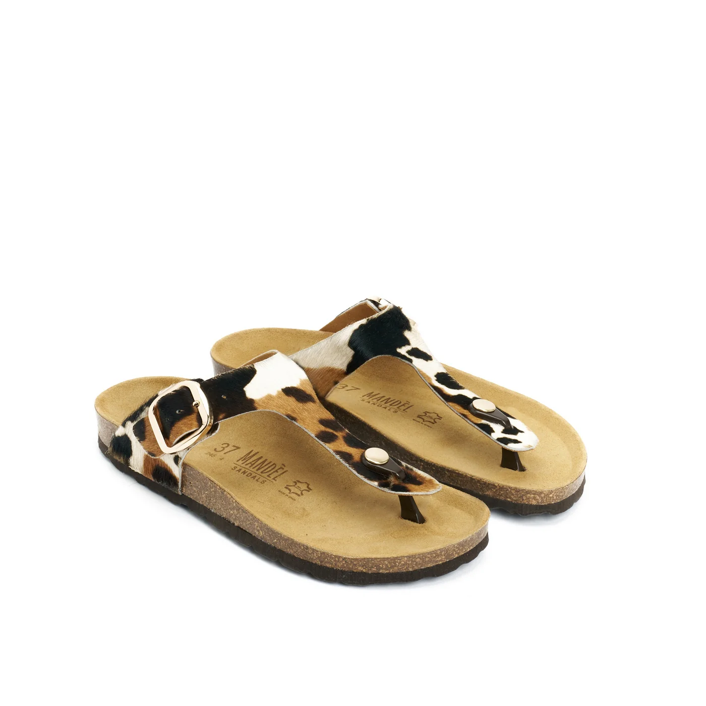 Sabots Blanca Big Buckle Cow - Femme - Image 4