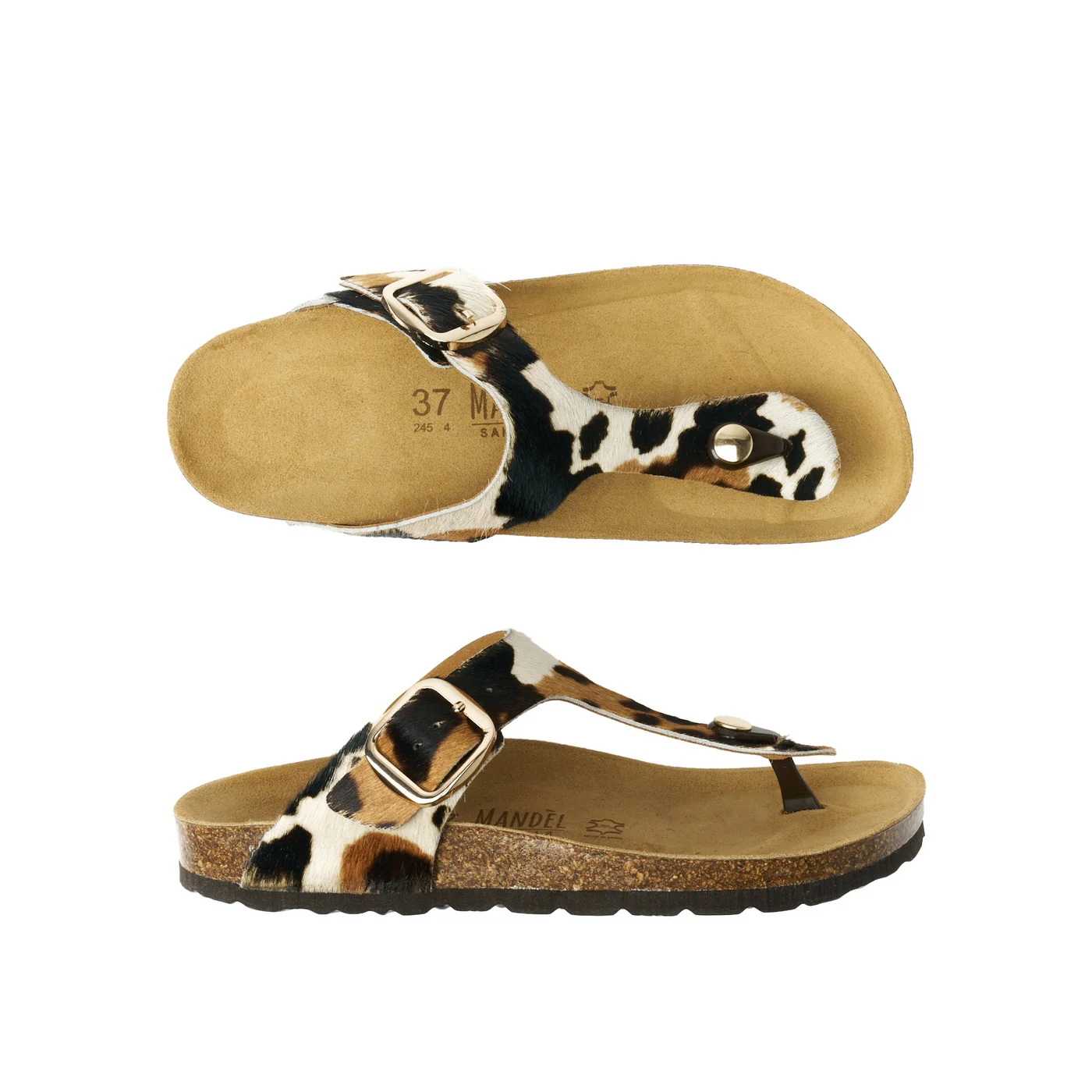 Sabots Blanca Big Buckle Cow - Femme - Image 6