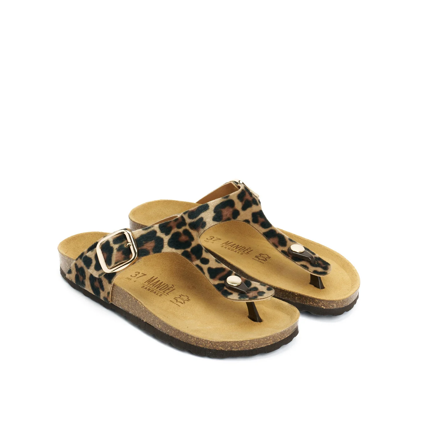 Sabots Blanca Big Buckle Leopardo - Femme - Image 4