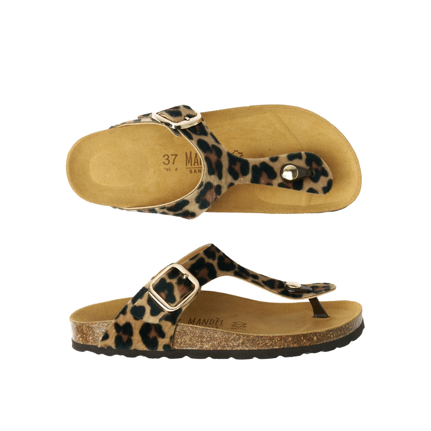 Sabots Blanca Big Buckle Leopardo - Femme - Image 6
