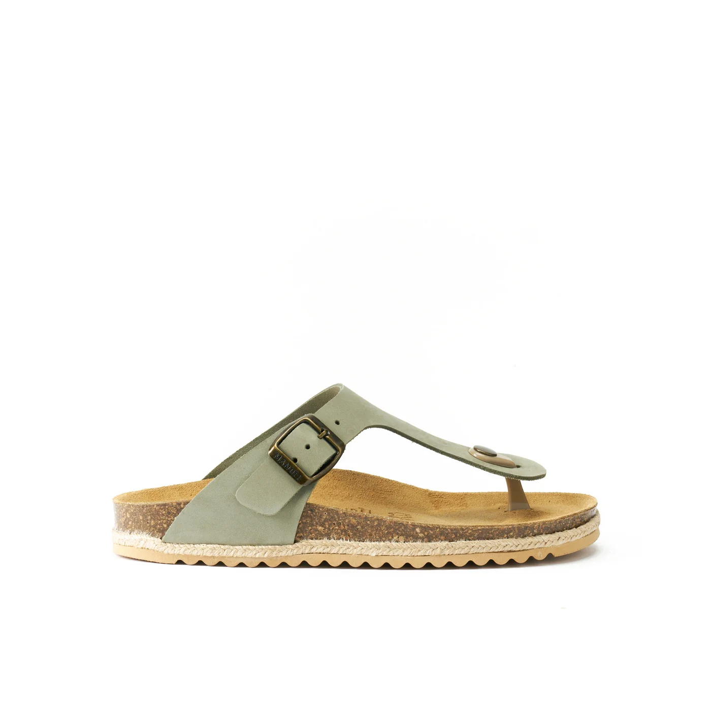 Sabots Blanca Nubuck Olive Green - Femme - Image 2