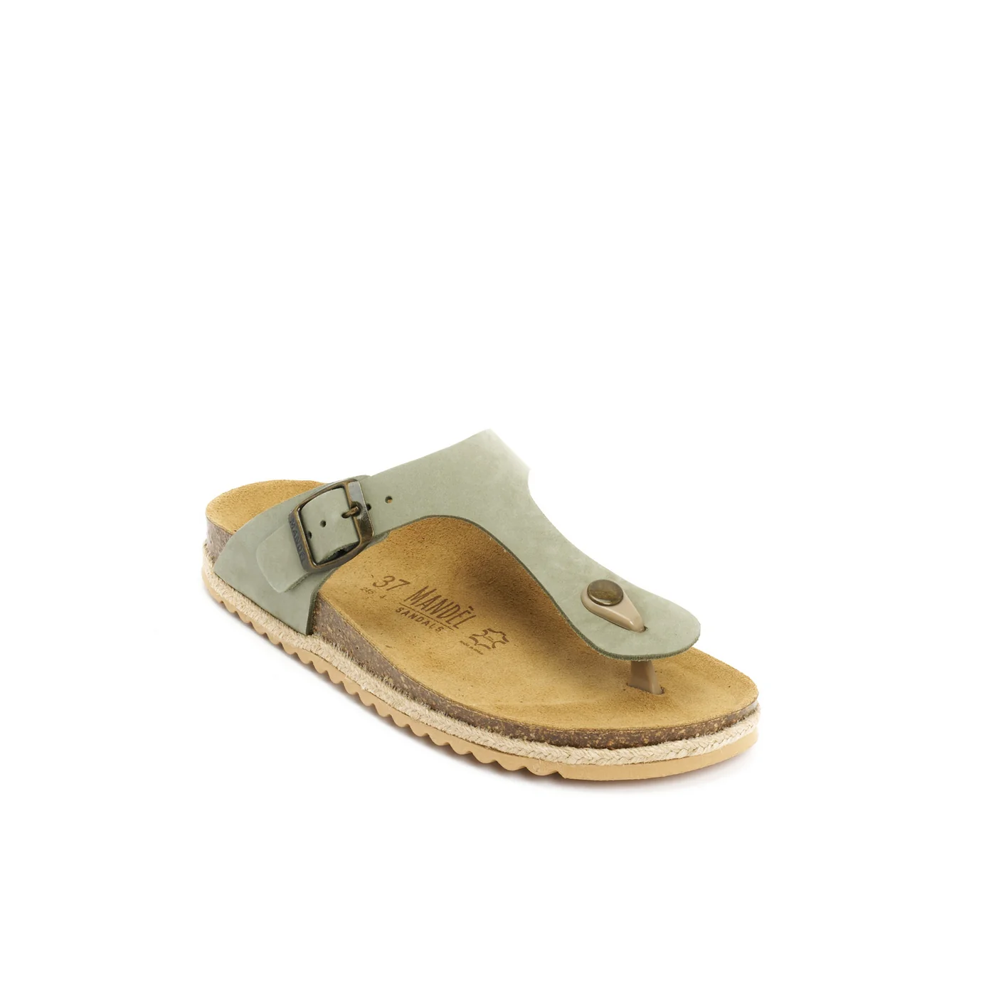 Sabots Blanca Nubuck Olive Green - Femme - Image 3