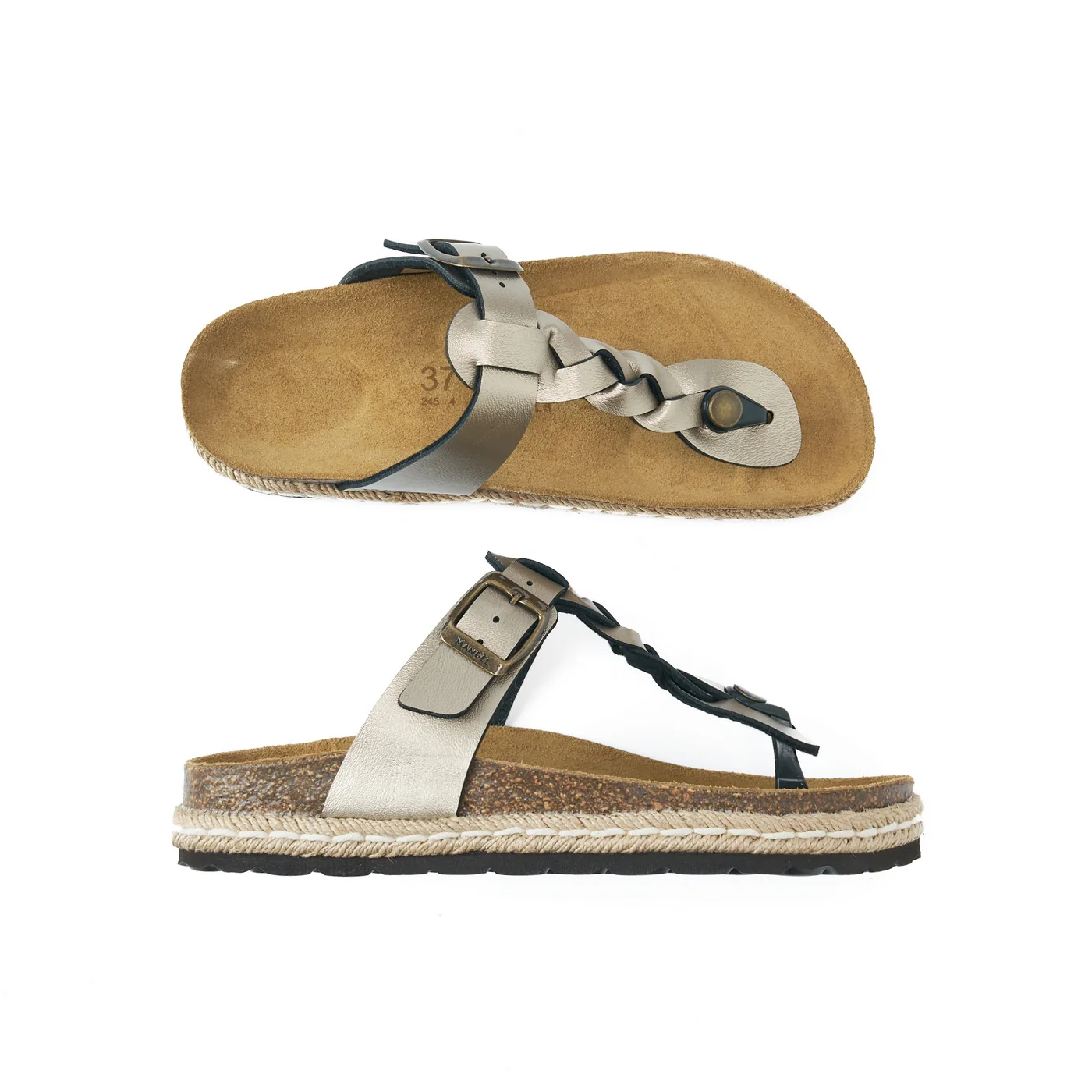 Tongs Sandales Luna Bronze - Femme - Image 5