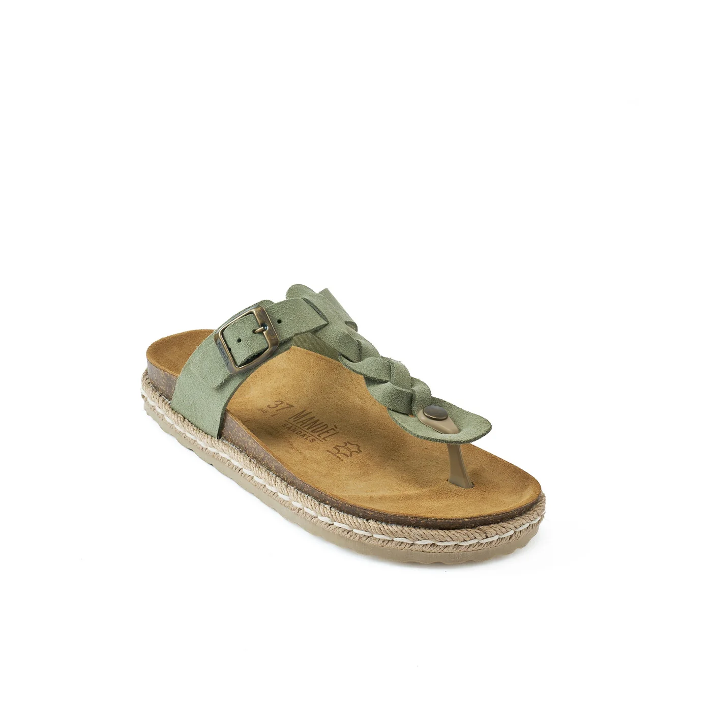 Tongs Sandales Luna Suede Rosemary Green - Femme - Image 2