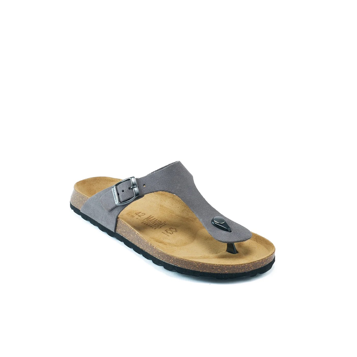 Tongs David Suede Grey - Homme - Image 2