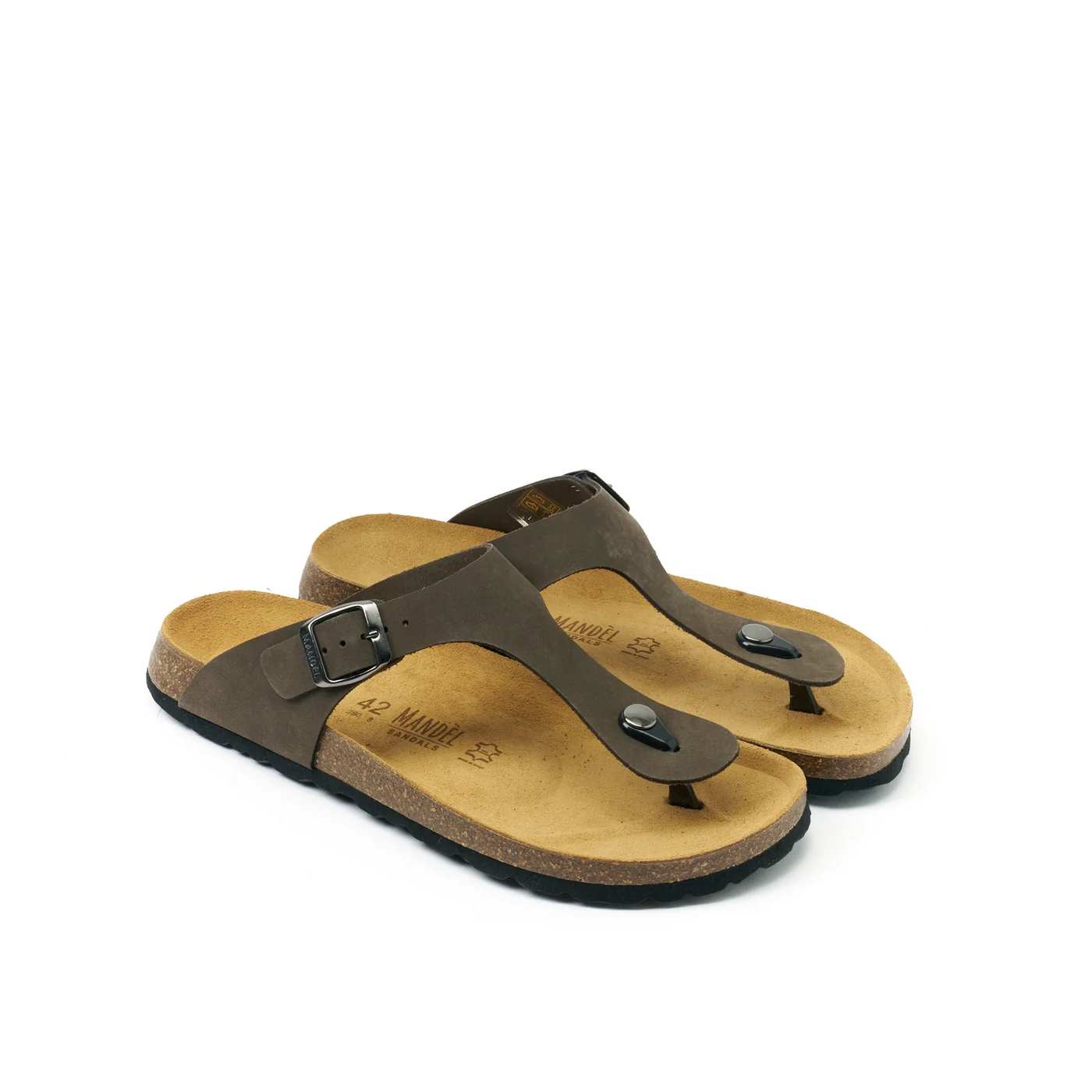 Sabots David Nubuck Grey - Homme - Image 4
