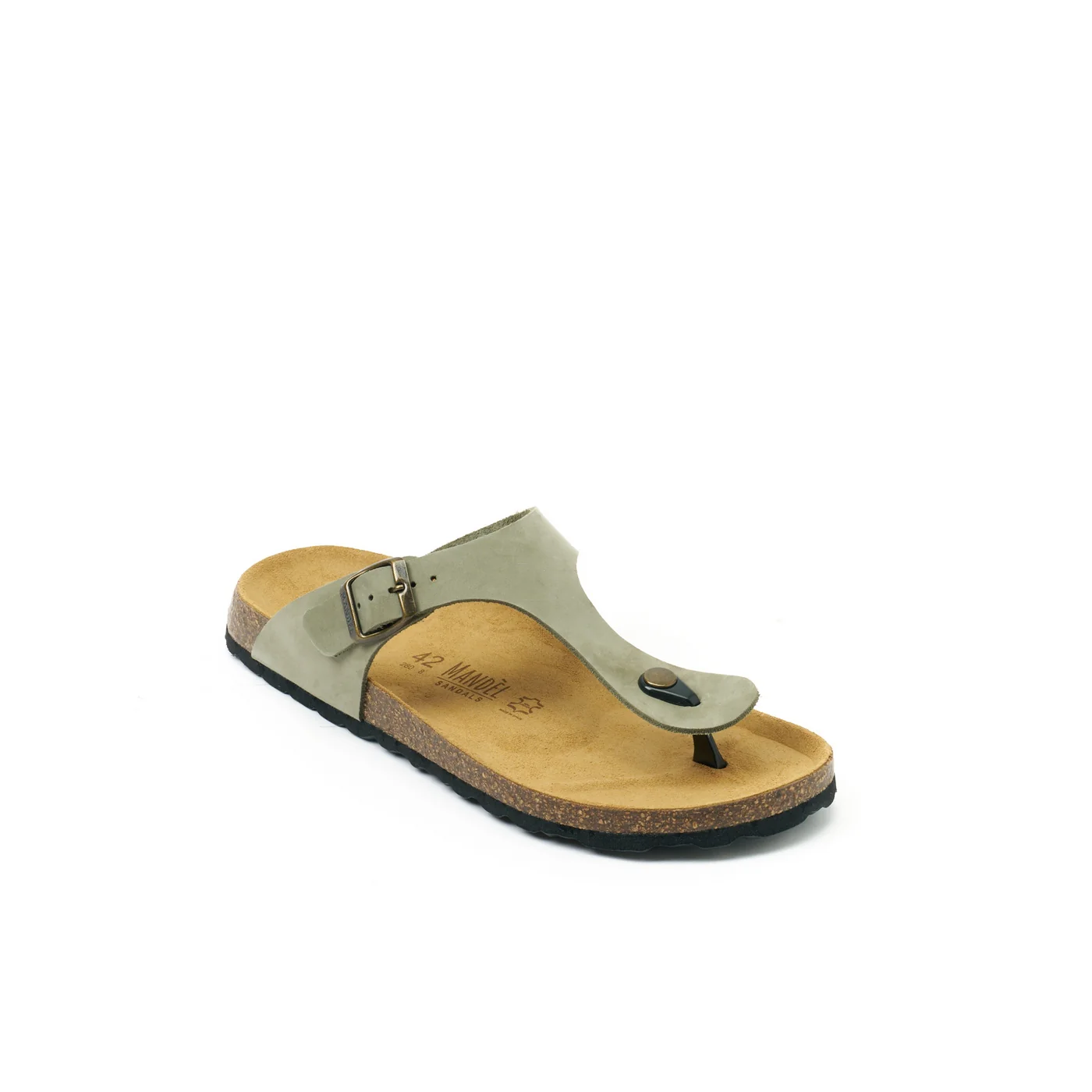 Sabots David Nubuck Olive Green - Homme - Image 3