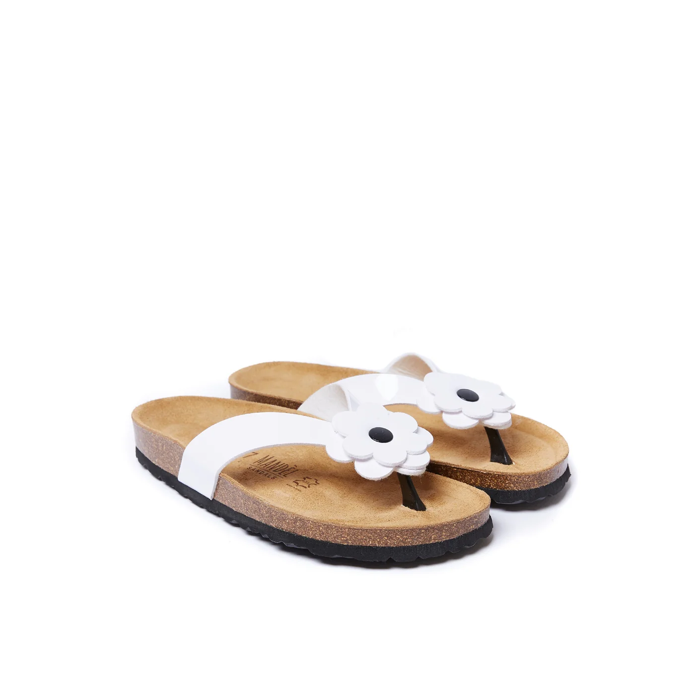 Sabots Lene Patent White - Femme - Image 3