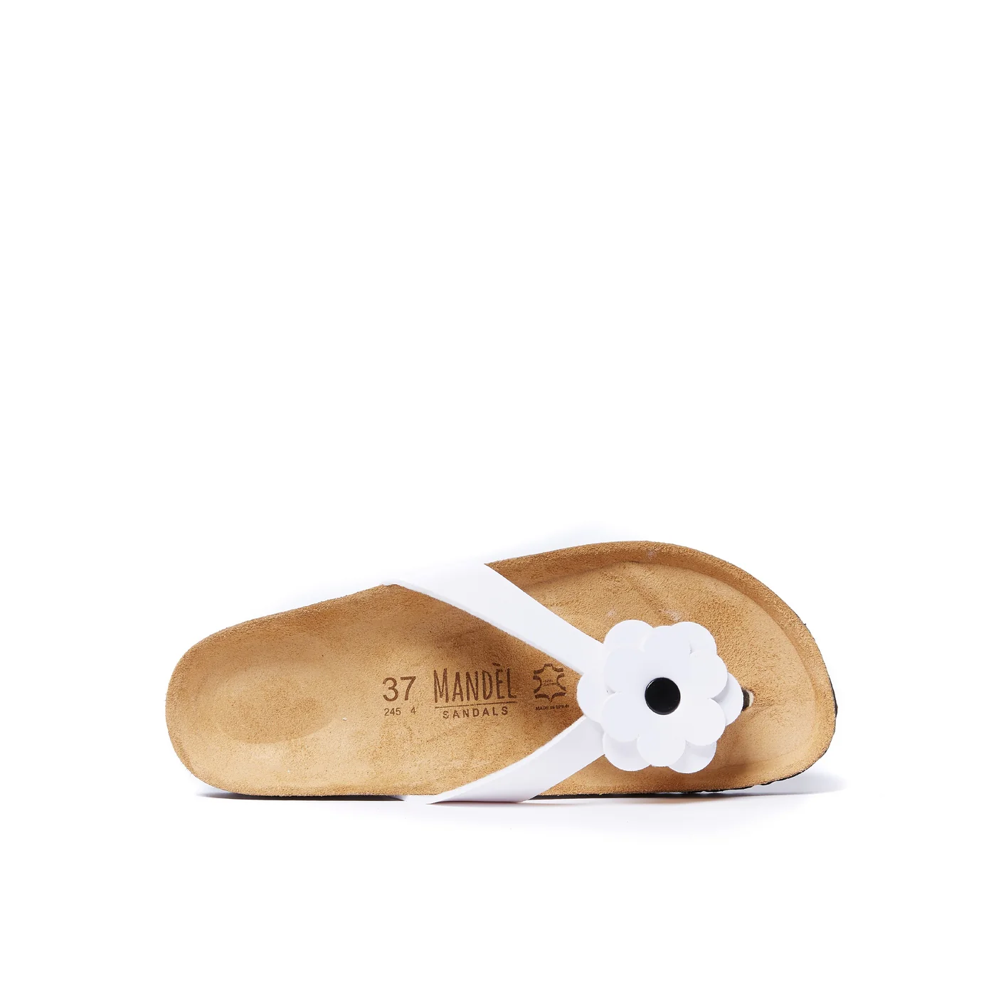 Sabots Lene Patent White - Femme - Image 5