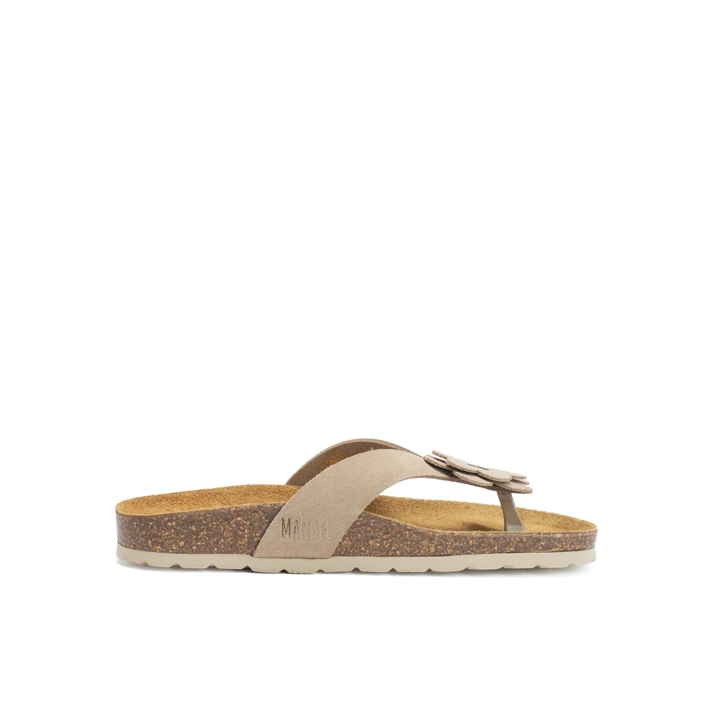 Sabots Lene Suede Taupe - Femme - Image 5