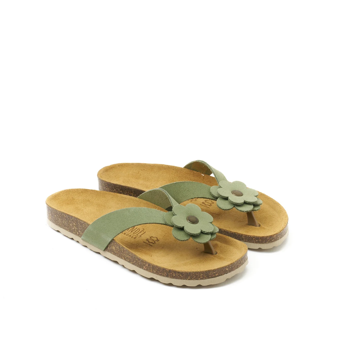 Sabots Lene Suede Rosemary Green - Femme - Image 4
