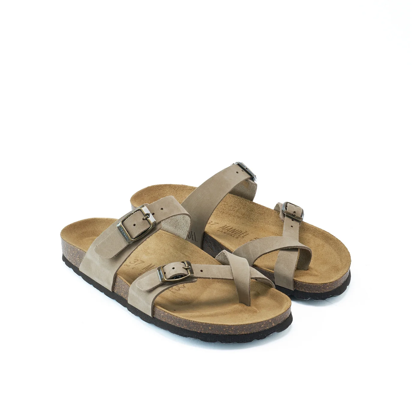 Daria Nubuck Taupe - Femme - Image 4