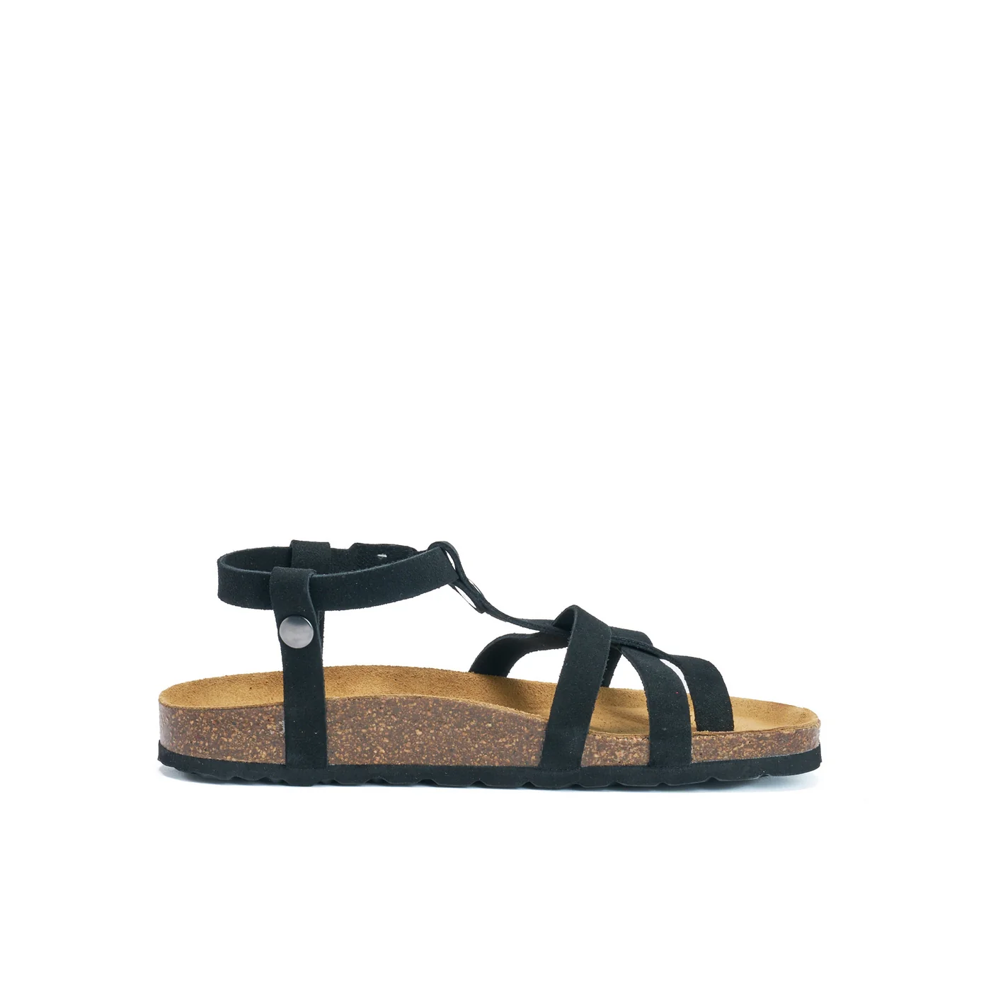 Sandales Nina Suede Black - Femme - Image 4