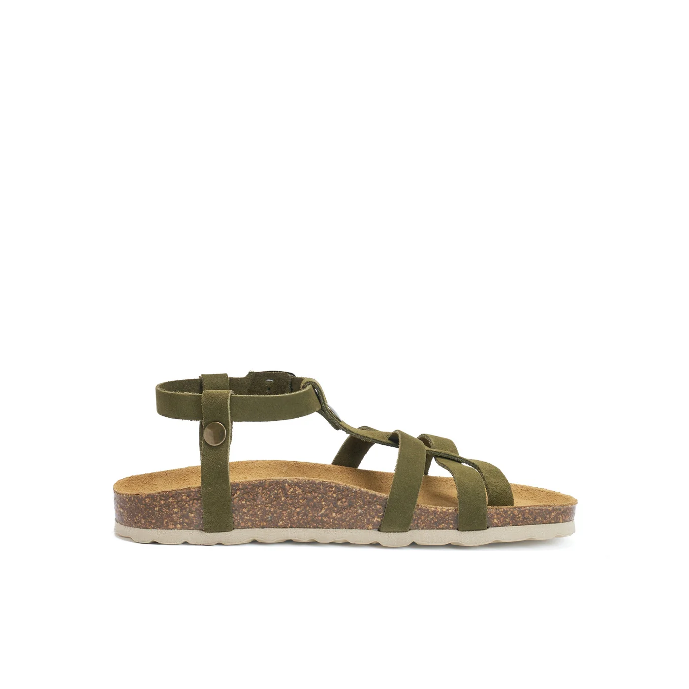 Sandales Nina Suede Moss Green - Femme - Image 4