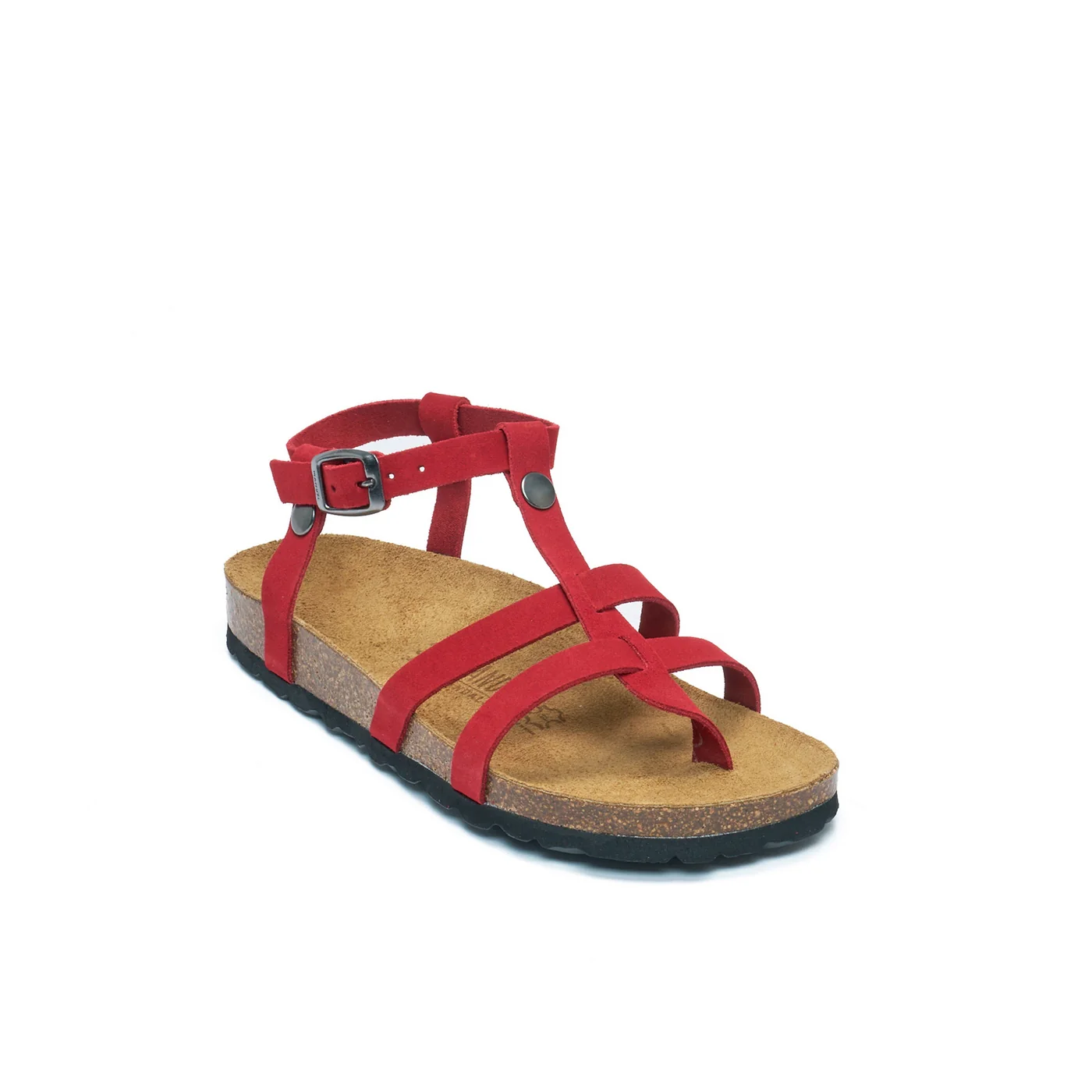 Sandales Nina Suede Red - Femme - Image 2