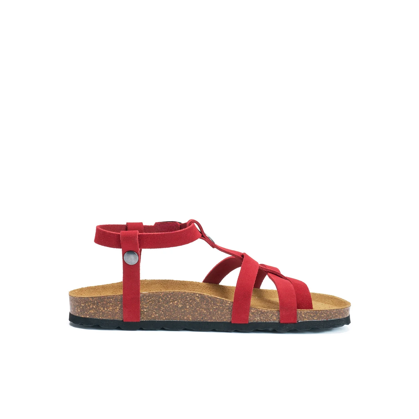Sandales Nina Suede Red - Femme - Image 4