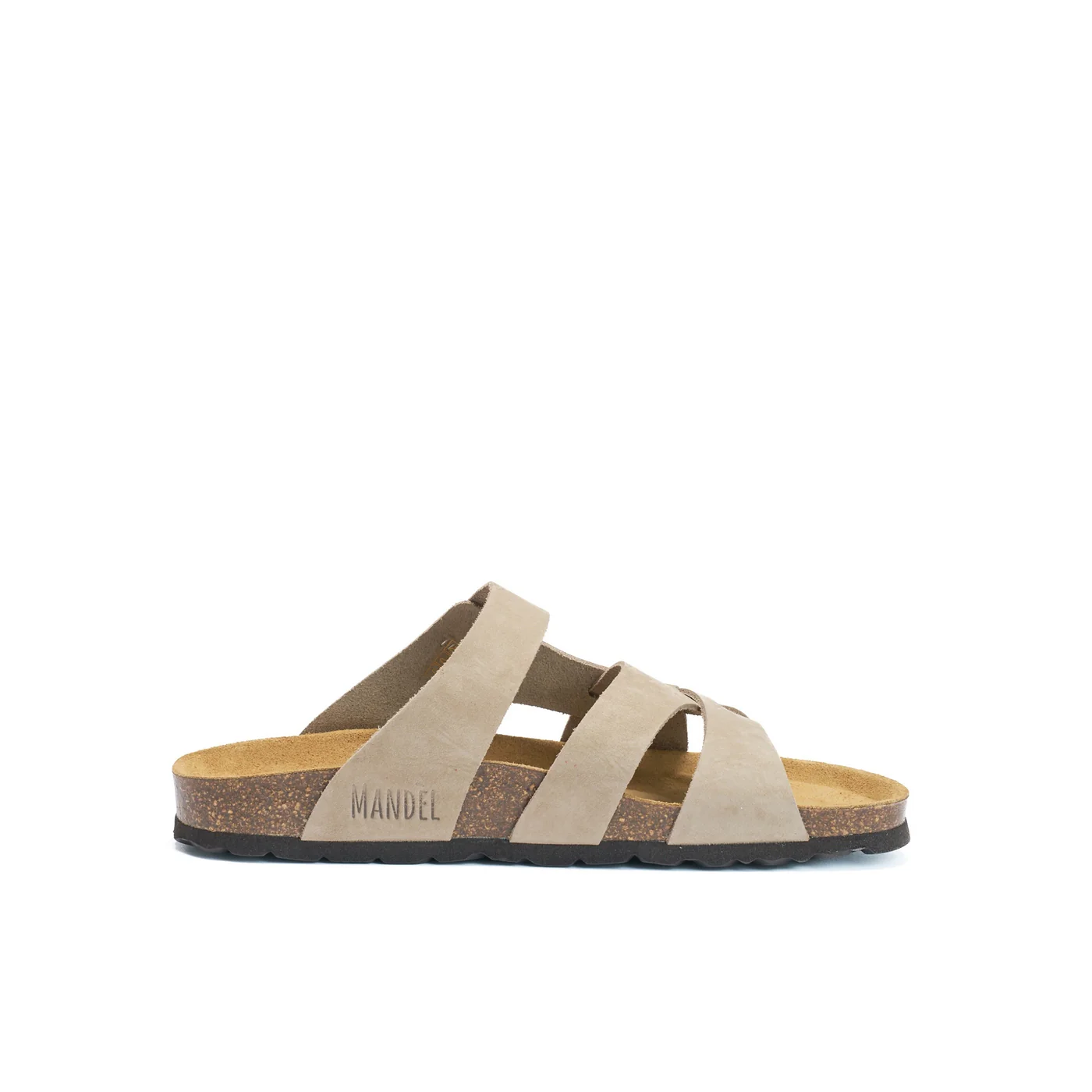 Sandales Alvaro Nubuck Taupe - Femme - Image 4