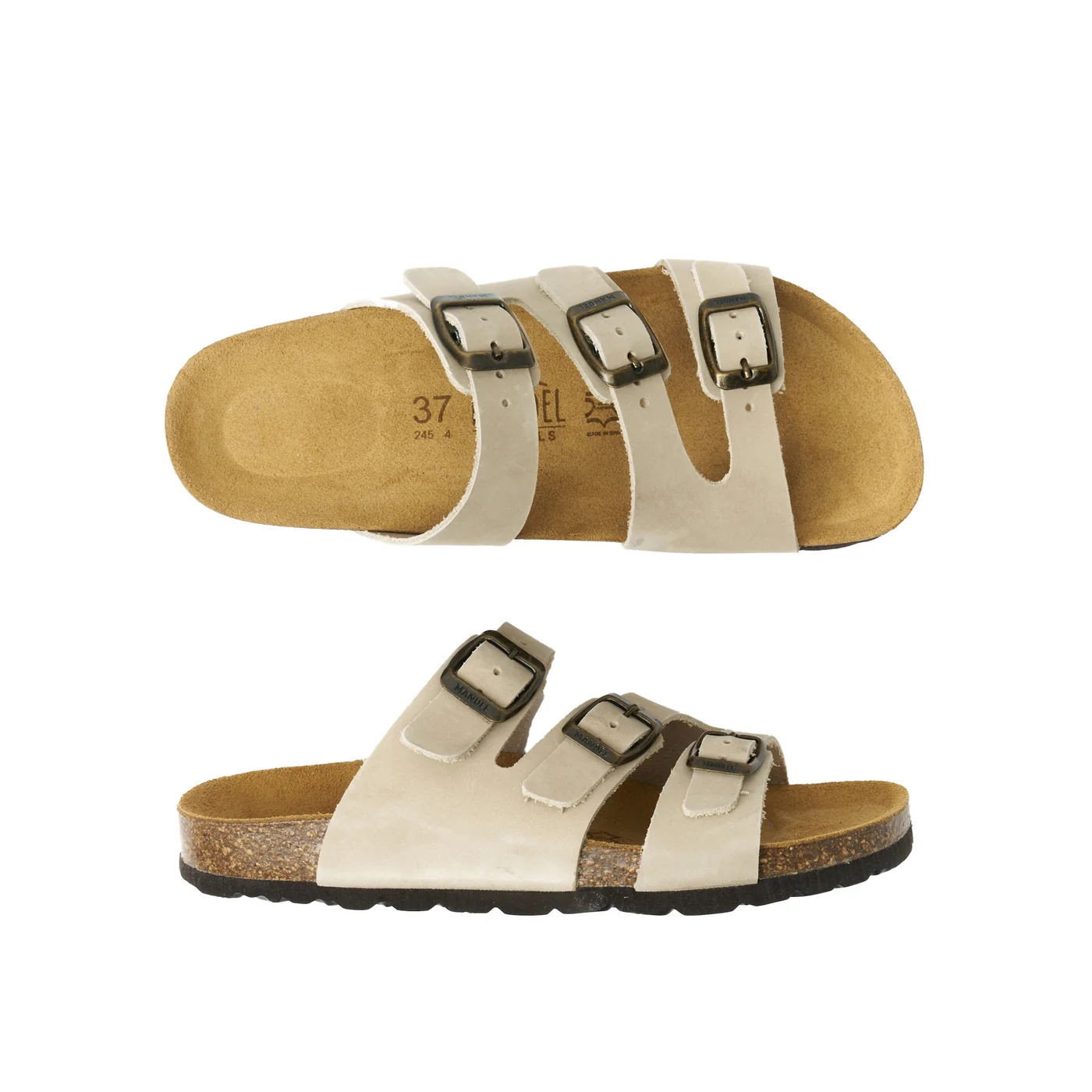 Sabots Paco Nubuck Sand Beige - Femme - Image 6