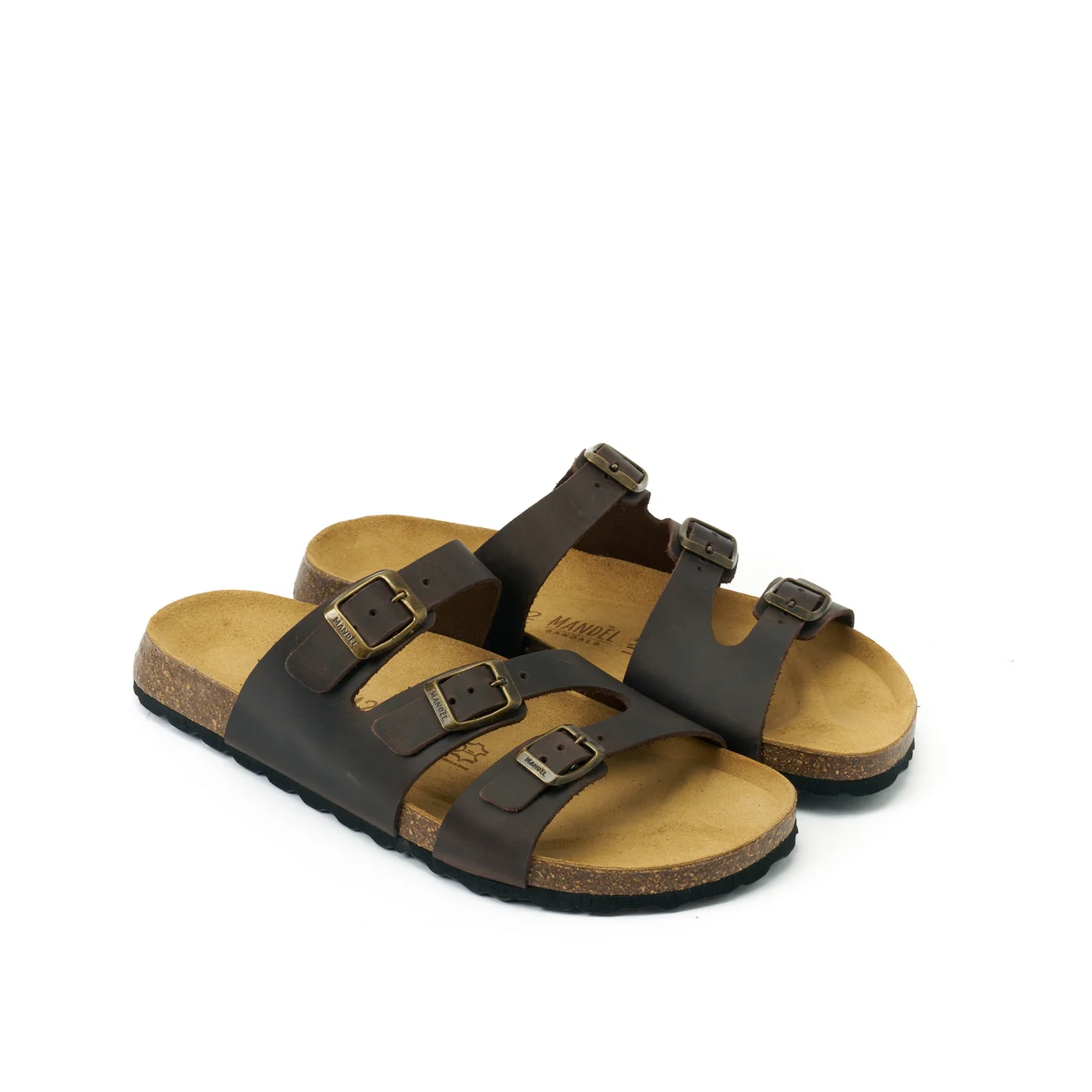 Sabots Paco Oiled Leather Dark Brown - Homme - Image 4