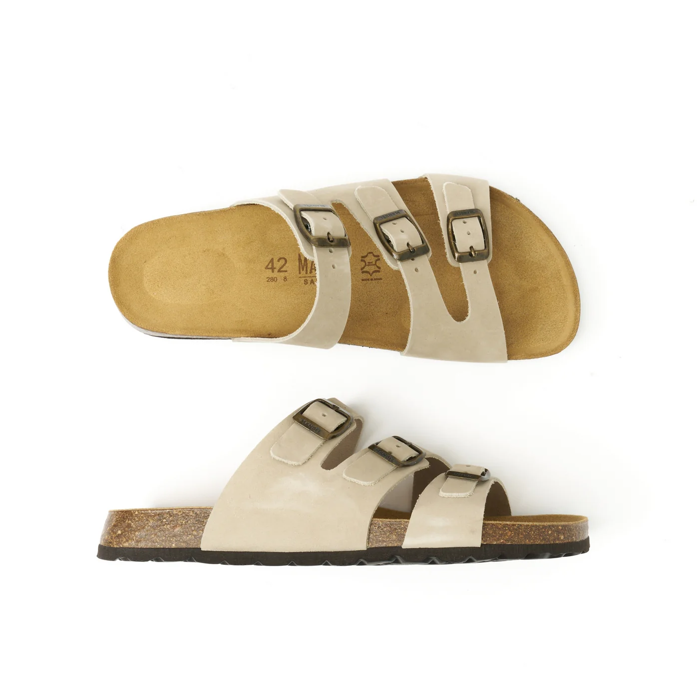 Sabots Paco Nubuck Sand Beige - Homme - Image 6