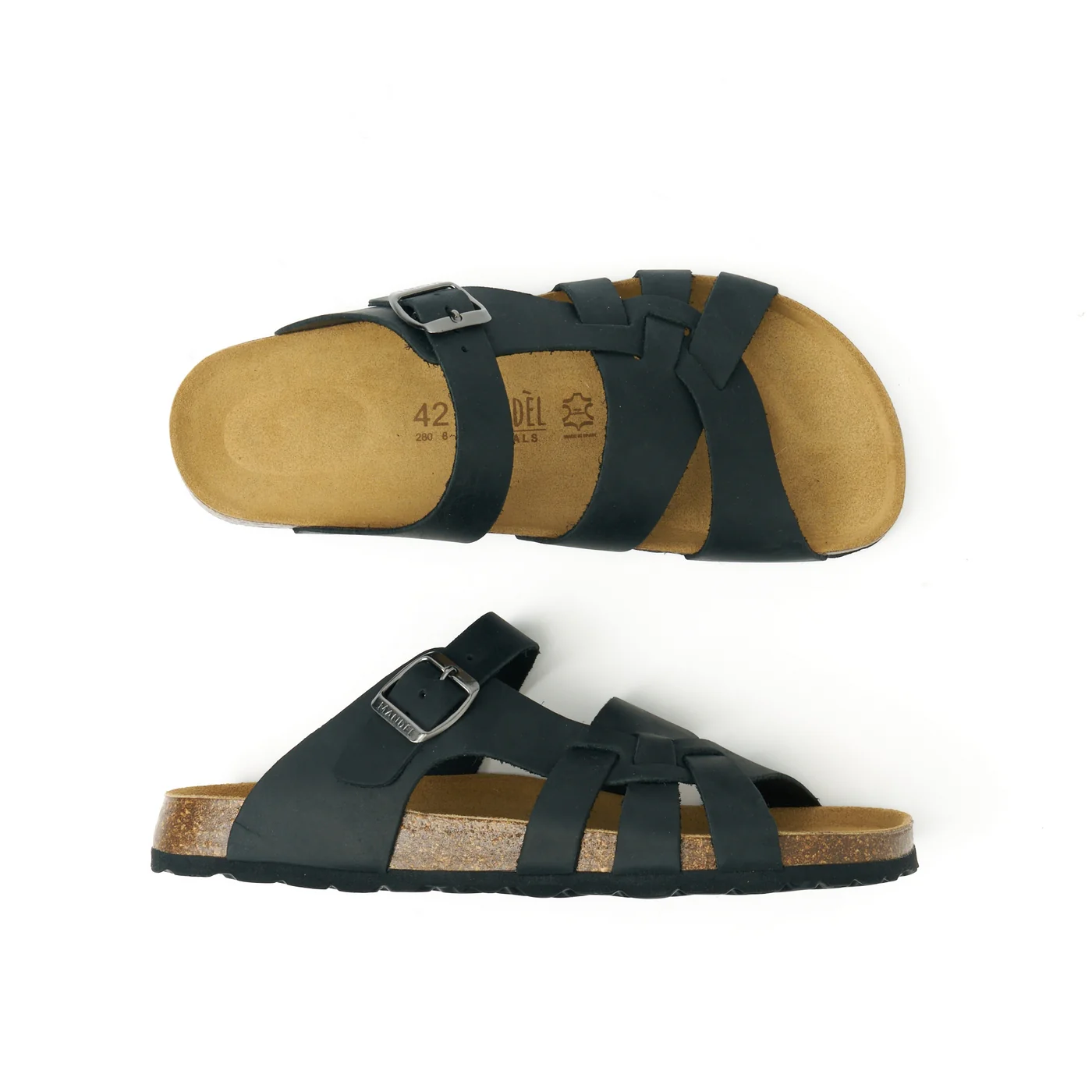 Sabots Alvaro Oiled Leather Black - Homme - Image 6