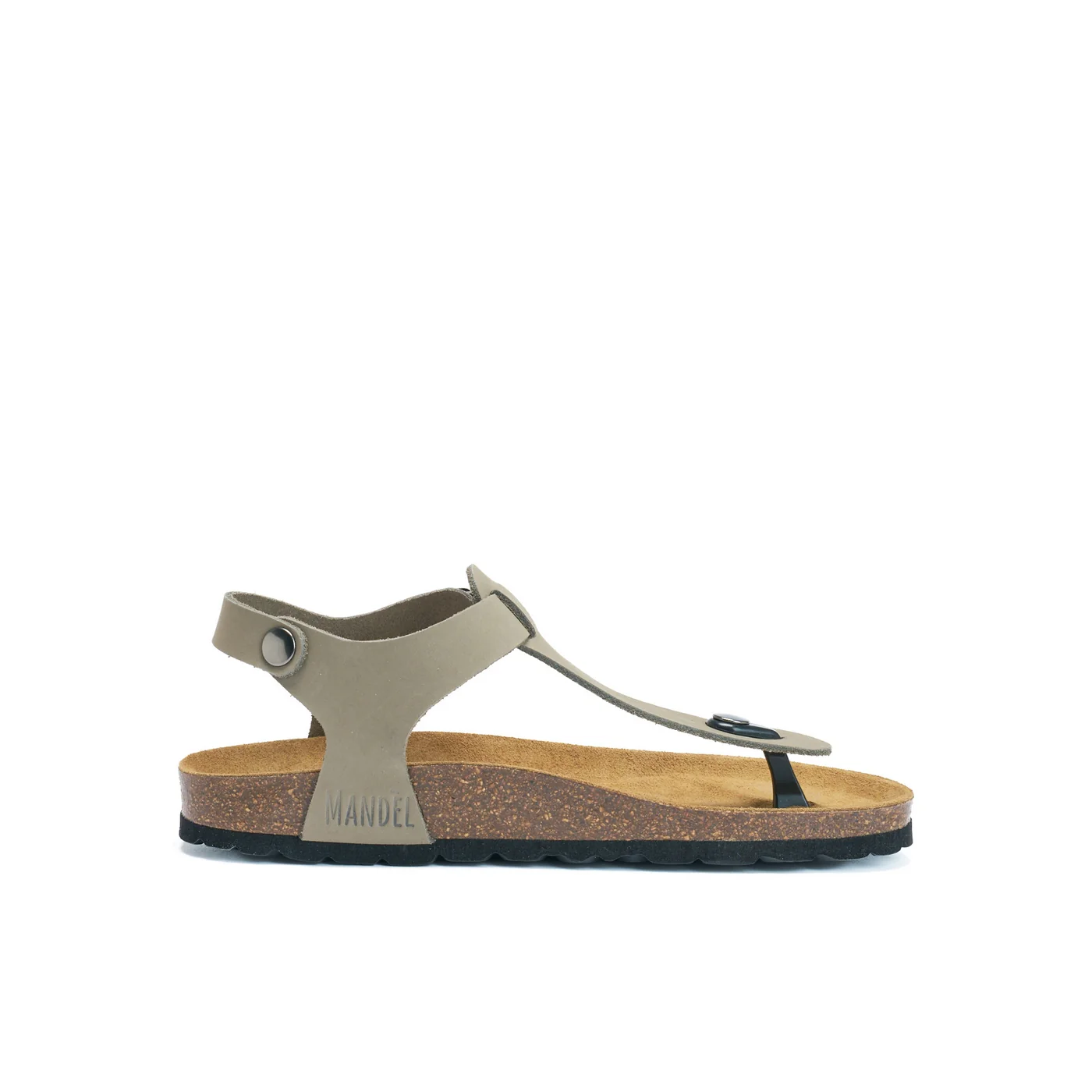 Tongs Leon Nubuck Grey - Femme - Image 4